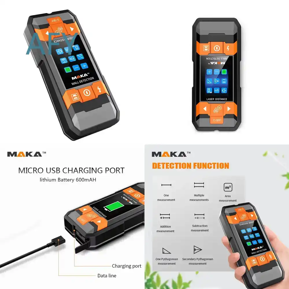 Stud Finder Magnetic - Pemindai Dinding Elektronik Multi-Fungsi untuk Pencari