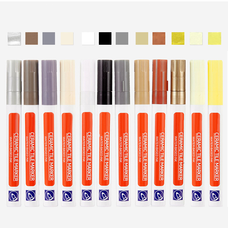 Tile Grout Repair - 12 warna pena Grout spidol ubin