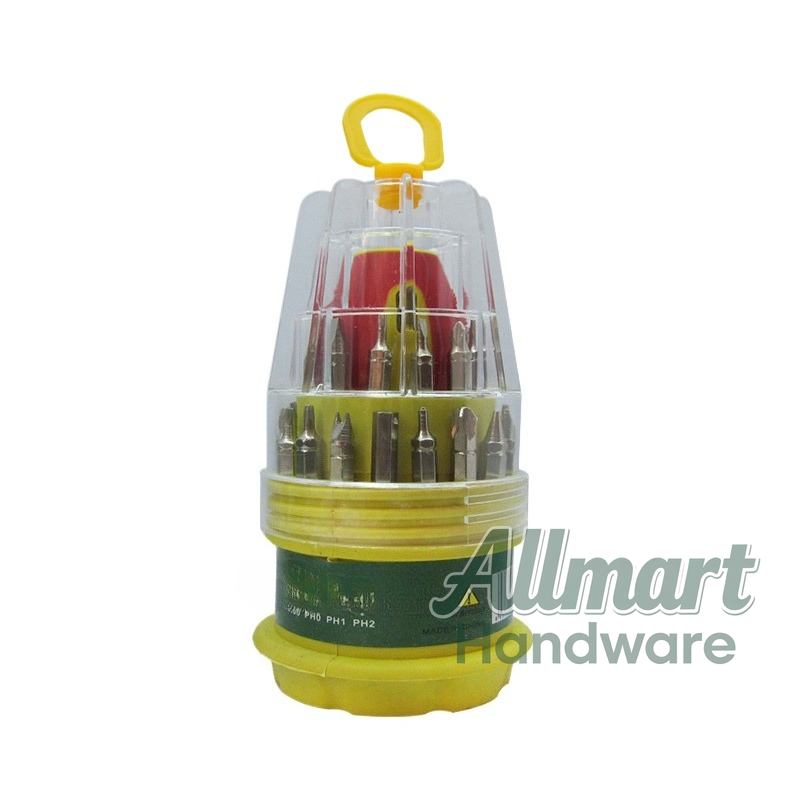 Screwdriver Set Precision - Set obeng 30 in 1, kekerasan