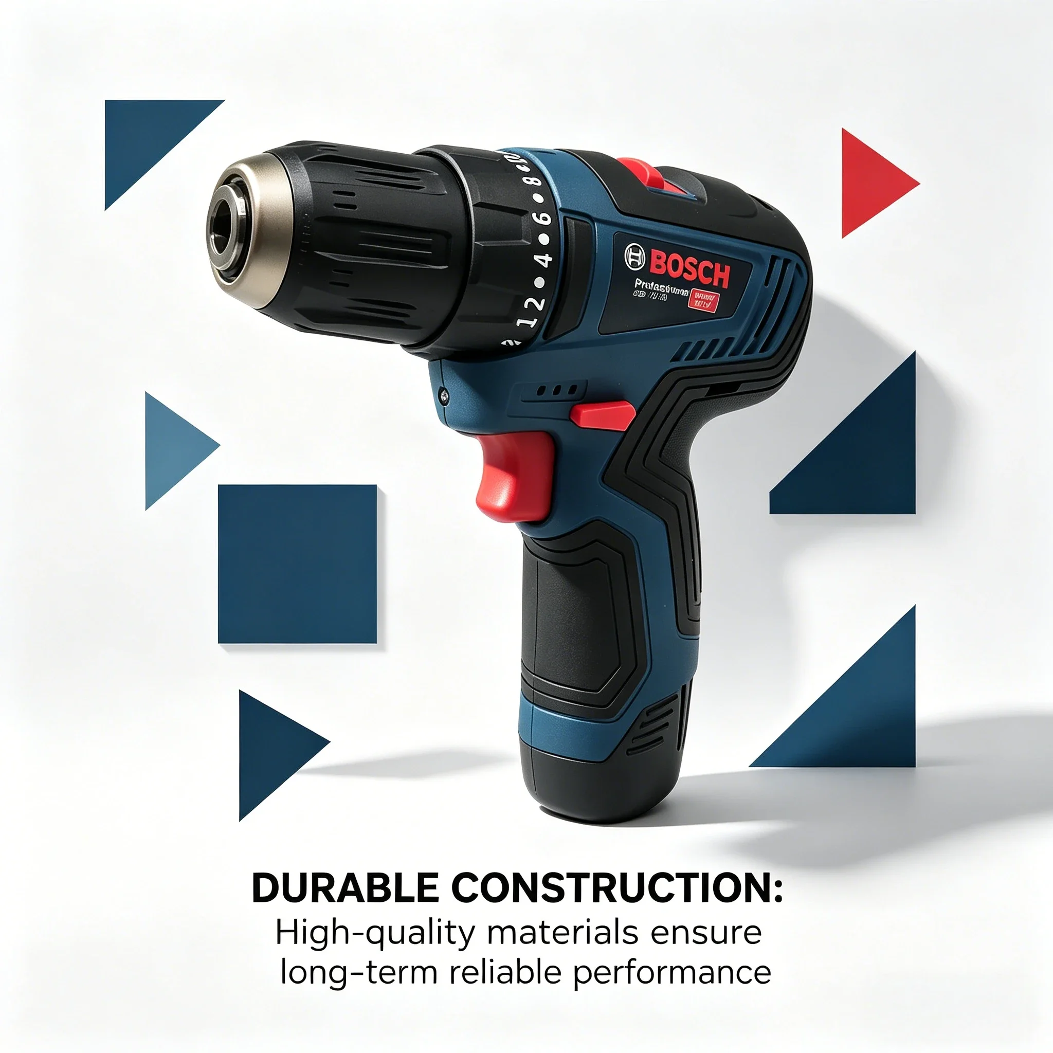 Power Drill Cordless - Bosch-GSB 12V-30 Bor Listrik Profesional, Obeng
