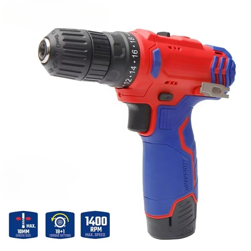 Bor Tanpa Kabel 12V 10mm Alat  - Power Drill Cordless ulasan dan harga