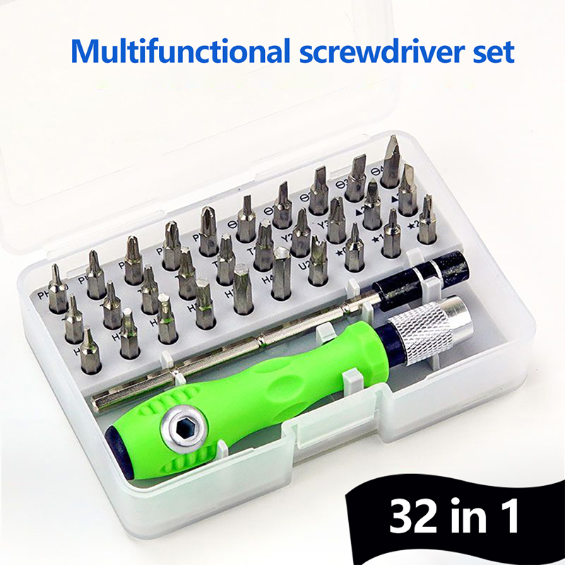 Set Obeng Kreatif 32 in 1, Kit - Screwdriver Set Precision ulasan dan harga