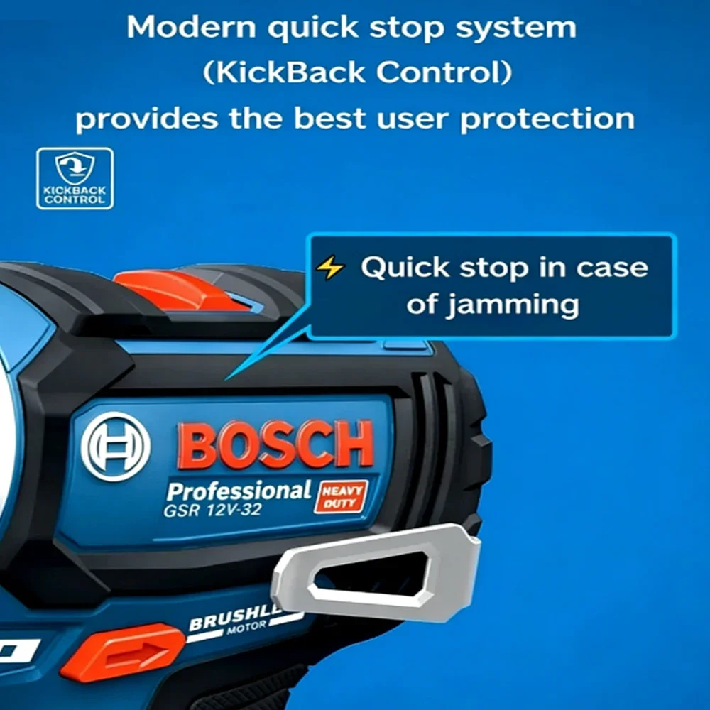 Bosch Professional GSR 12V-32  - Power Drill Cordless ulasan dan harga