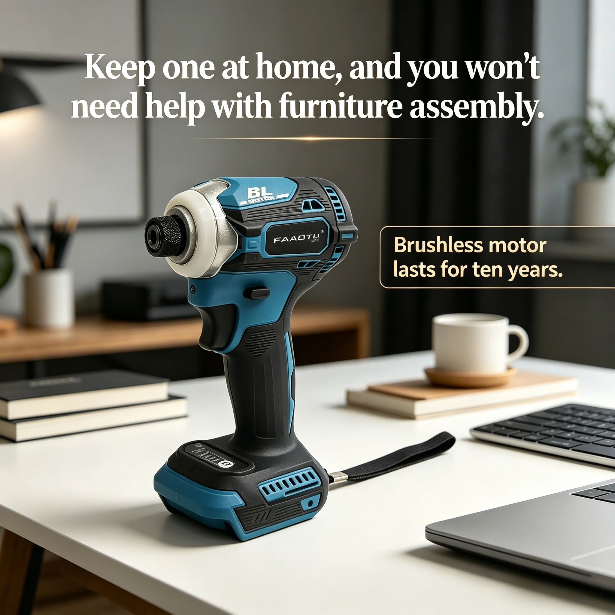 FAAOTU DTD171 Bor Impak Tanpa  - Power Drill Cordless ulasan dan harga