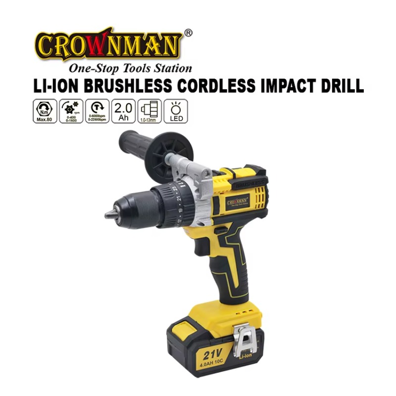 Motor Brushless Bertenaga 80N. - Power Drill Cordless ulasan dan harga