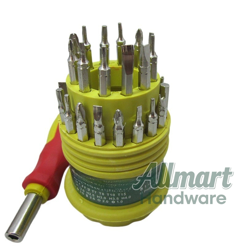 Set obeng 30 in 1, kekerasan t - Screwdriver Set Precision ulasan dan harga