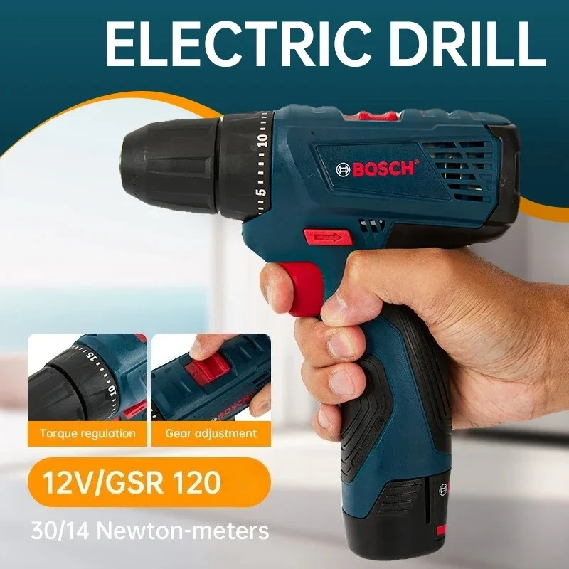 Bor Tanpa Kabel Bosch GSR120 T - Power Drill Cordless ulasan dan harga