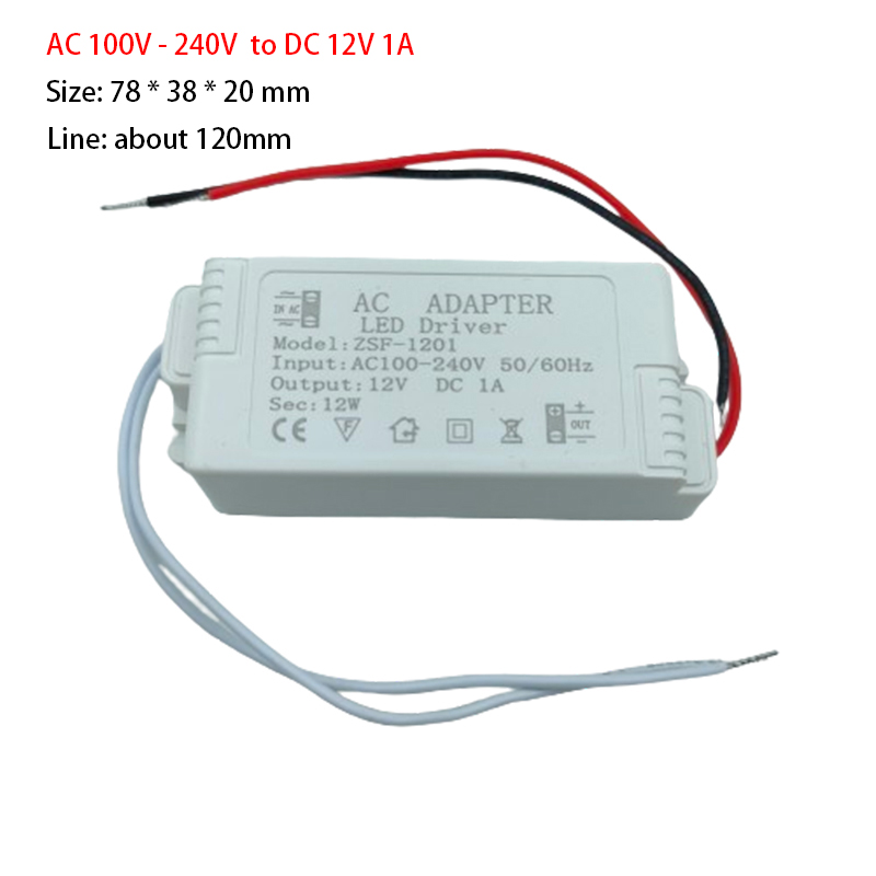 AC 100-240V ke DC 12V catu day - Home Improvement Loan ulasan dan harga