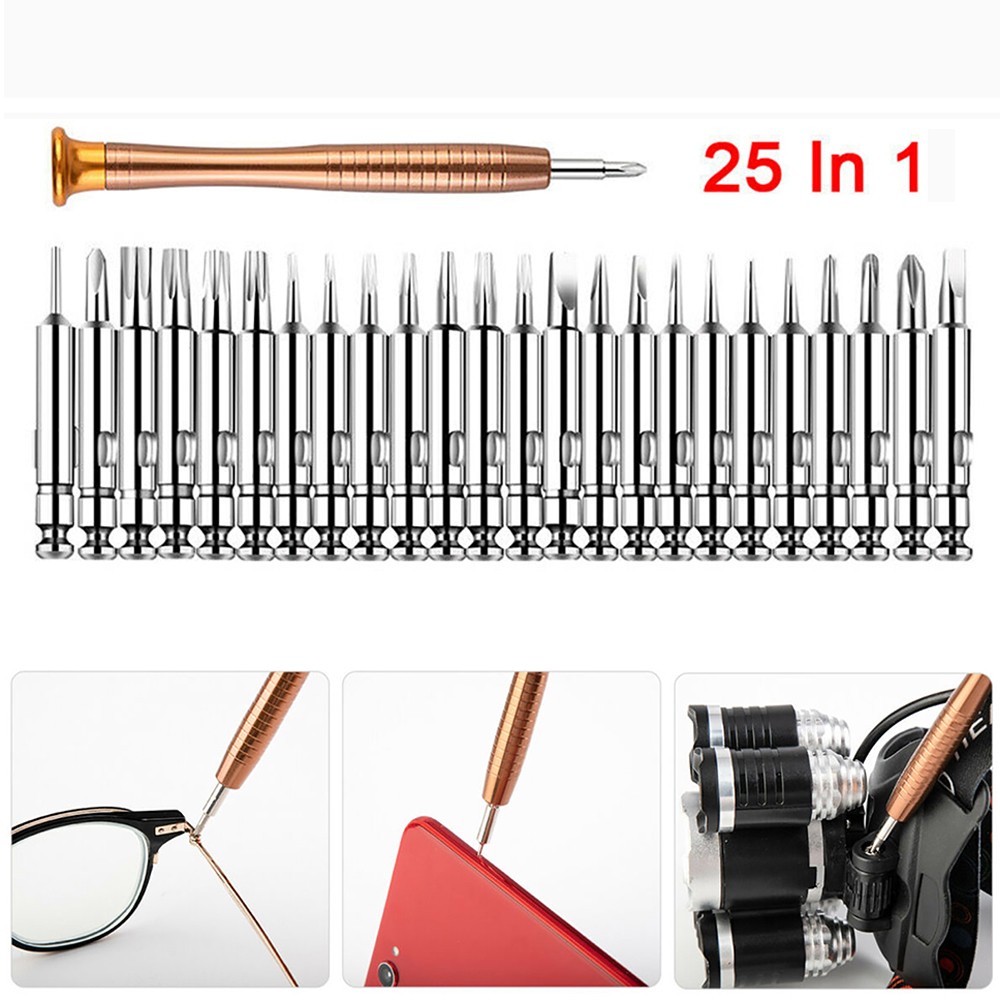 Alat Perbaikan Presisi 25in1 S - Screwdriver Set Precision ulasan dan harga