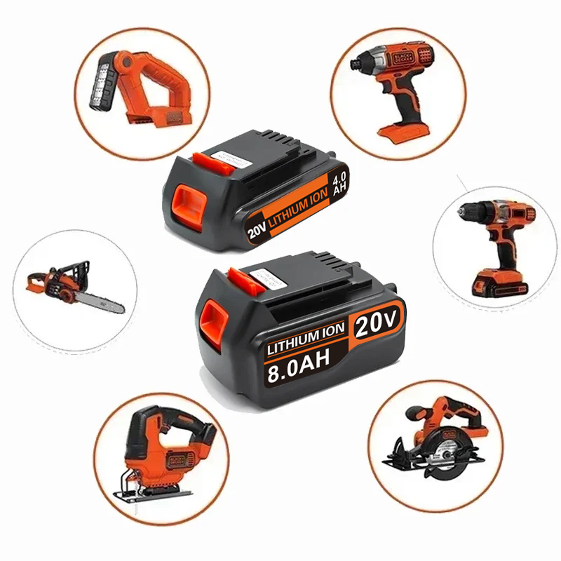 3.0Ah-8.0Ah untuk Baterai Peng - Black+Decker Tool 20V Max ulasan dan harga